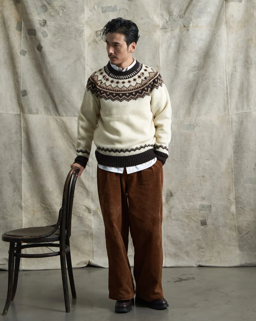 Icelandic Wool Sweaters Cream