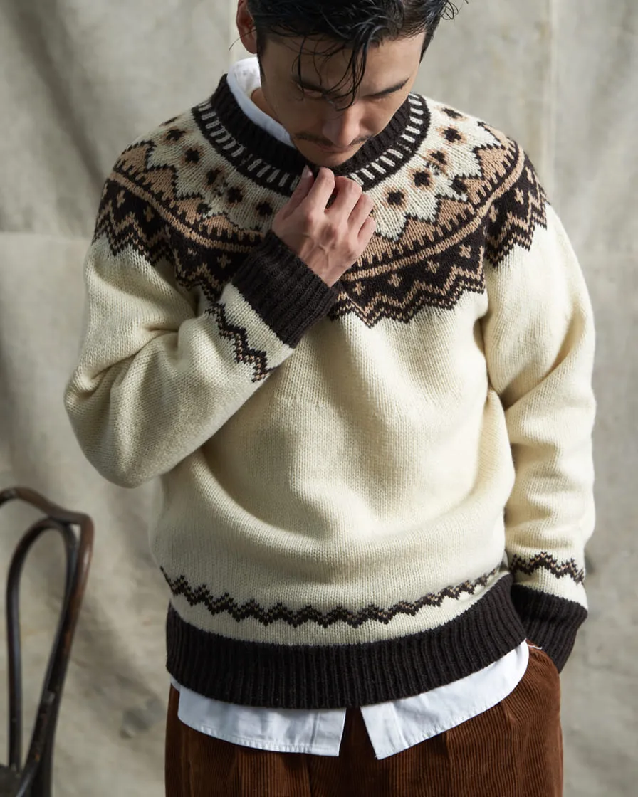 Icelandic Wool Sweaters Cream