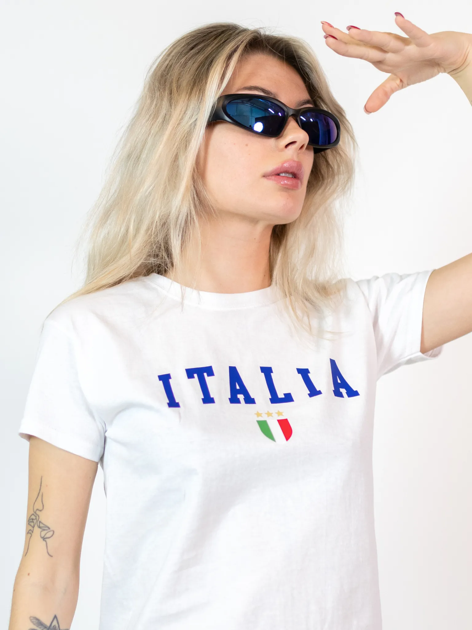 ITALIA BABY TEE - VIT