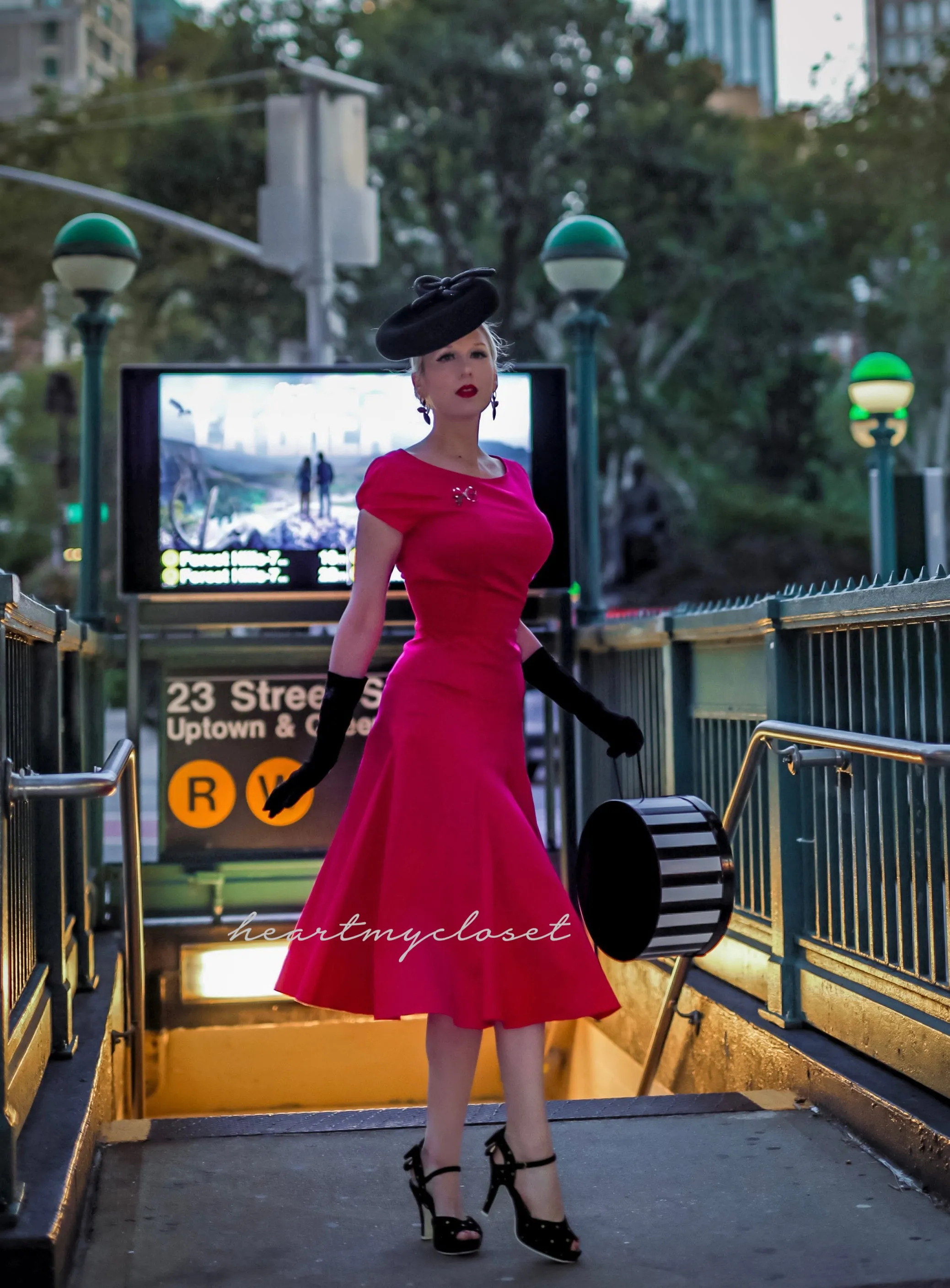 Kate dress - cap sleeves and panel skirt