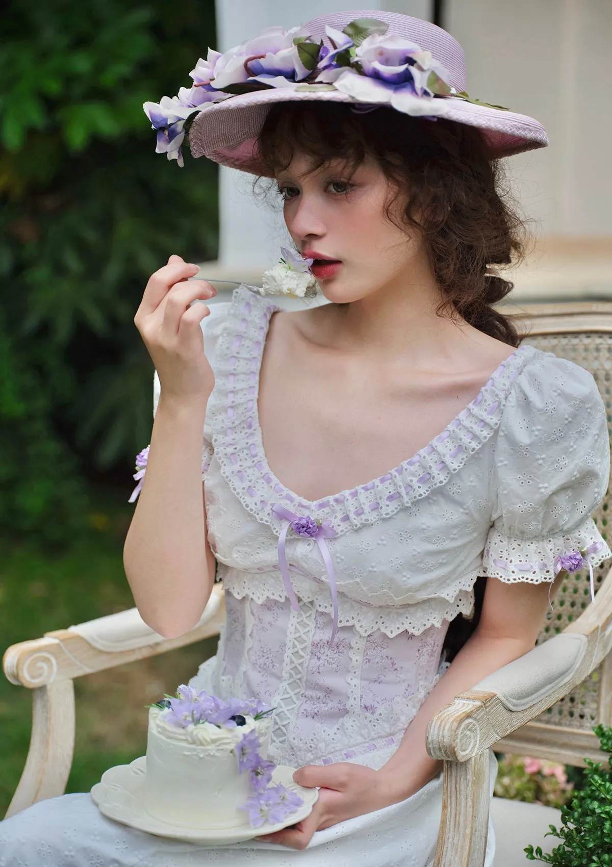 Love of the Purple Taro Corset Dress