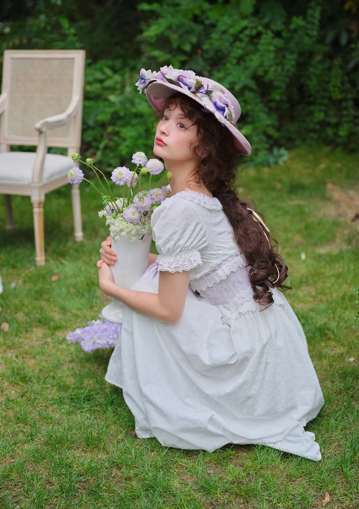 Love of the Purple Taro Corset Dress