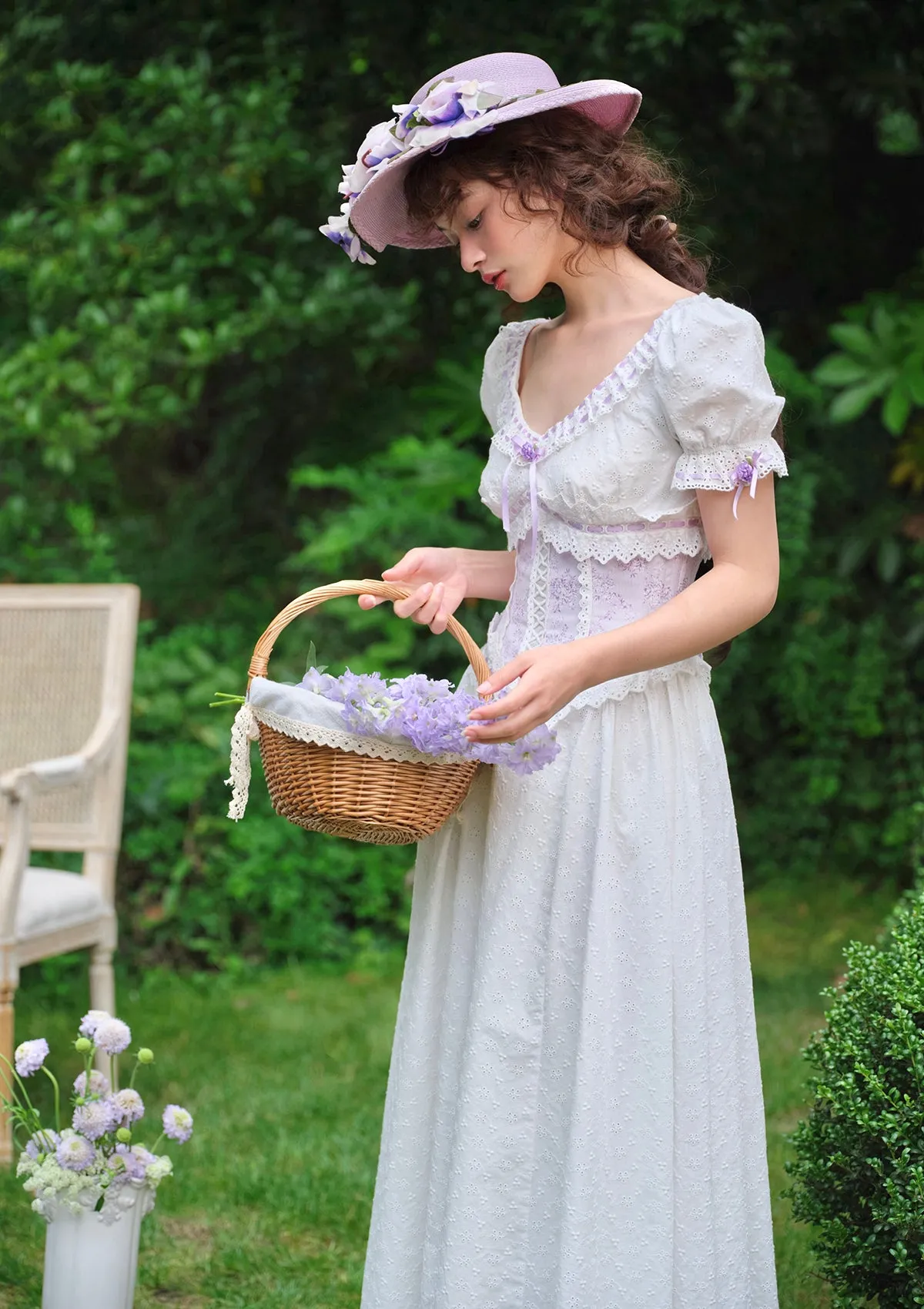 Love of the Purple Taro Corset Dress