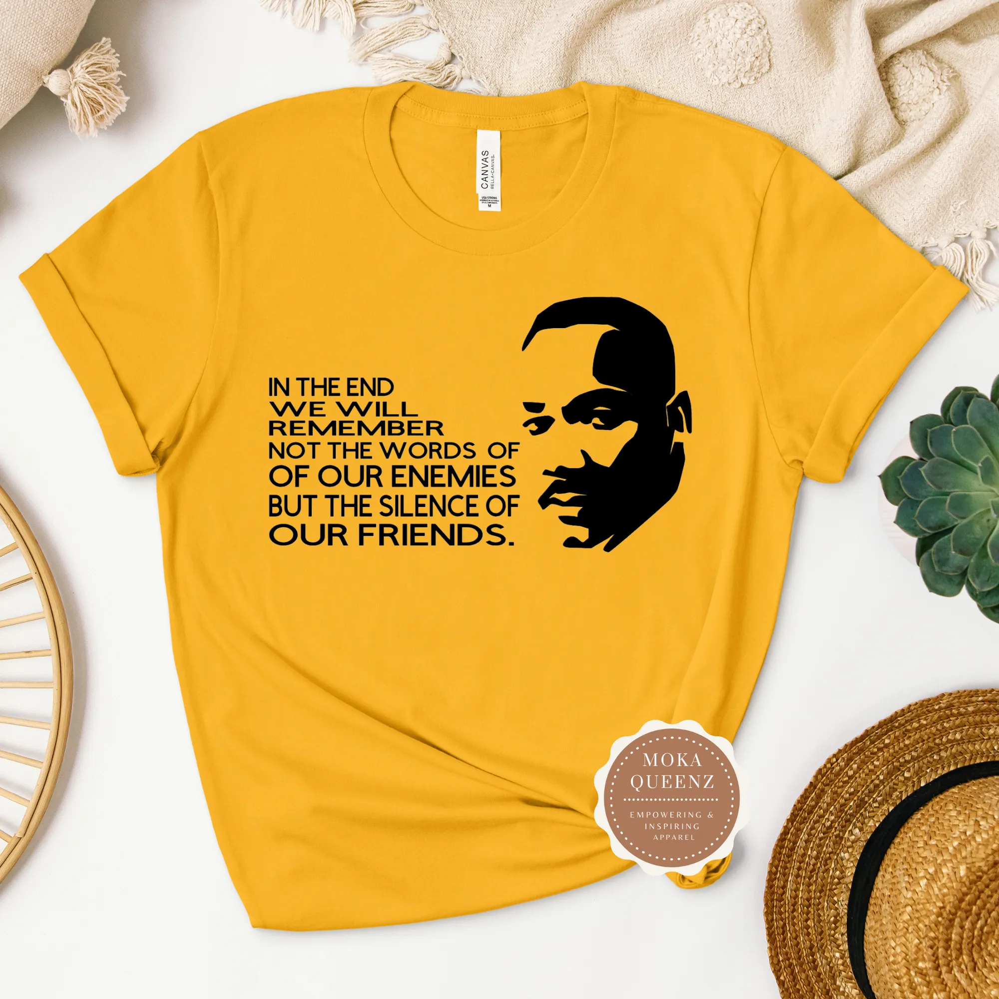 Martin Luther King Quote T Shirt