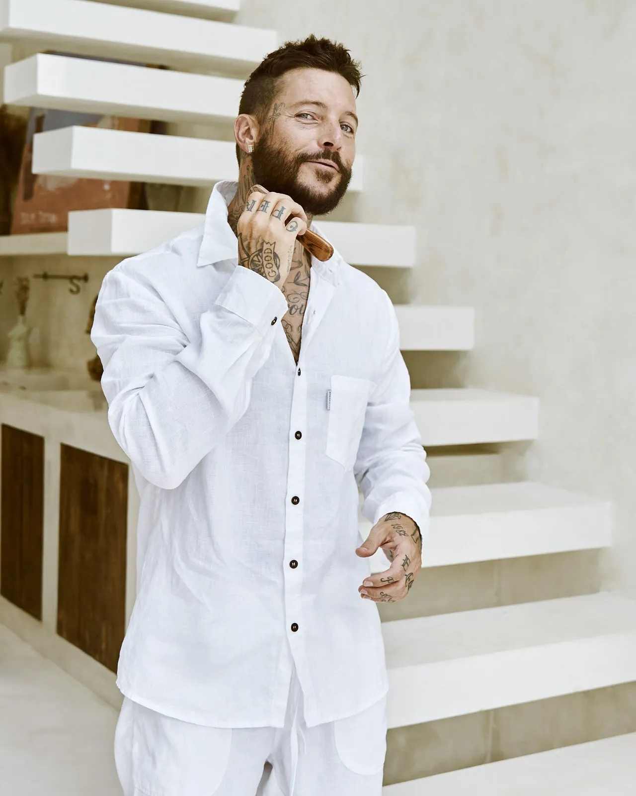 MENS LINEN SHIRTS