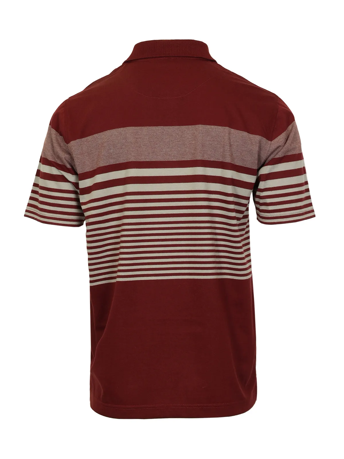 Men's Multi-Striped Polo Shirt