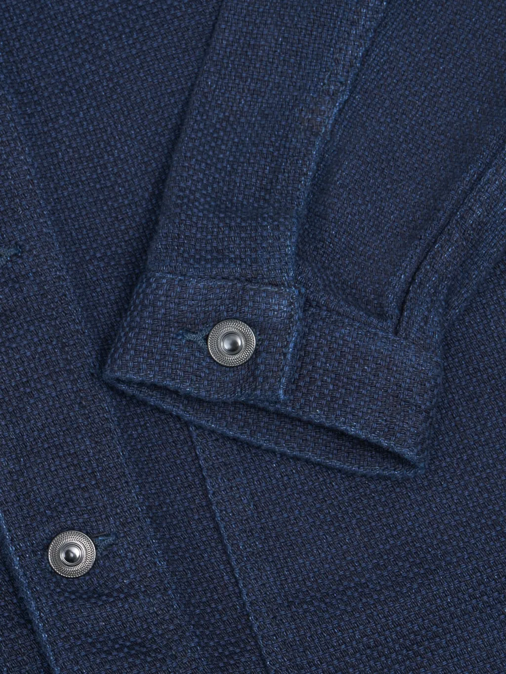 Momotaro 03-042 Indigo Dobby Coverall Jacket