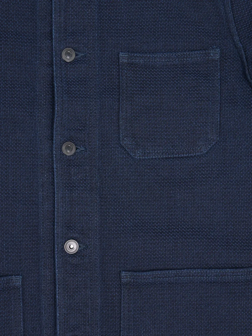 Momotaro 03-042 Indigo Dobby Coverall Jacket