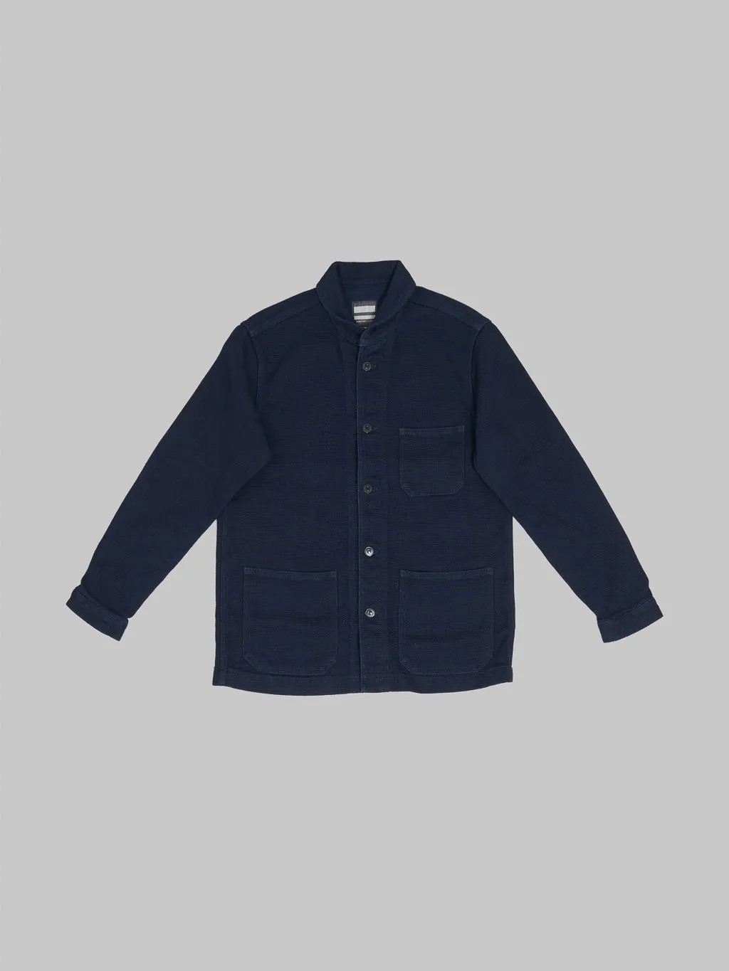 Momotaro 03-042 Indigo Dobby Coverall Jacket