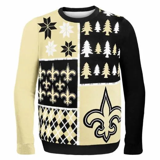 Cozy New Orleans Saints Ugly Christmas Sweater for Festive Football Fans