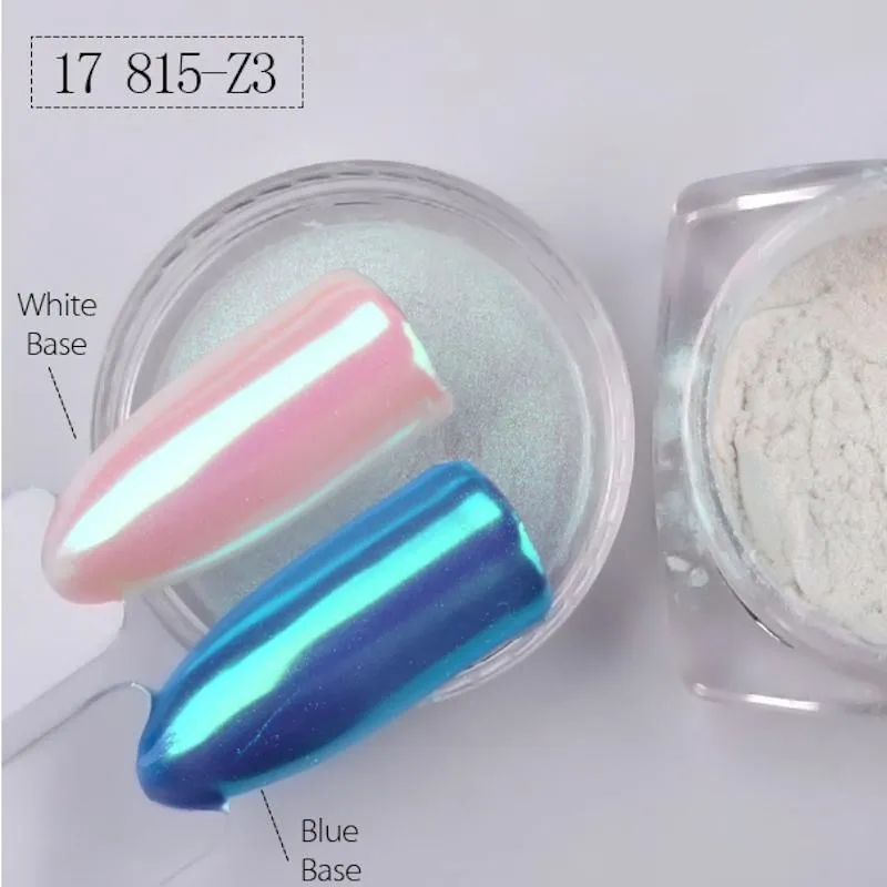 Pearl Mermaid Shimmer Chrome Nail Powder