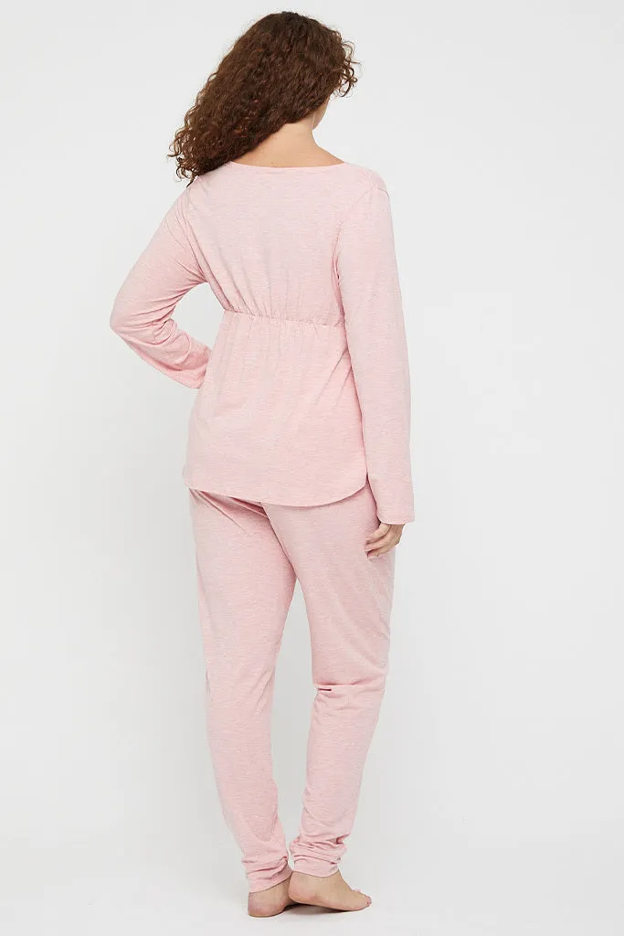 PJ Slouch Pant - Rose