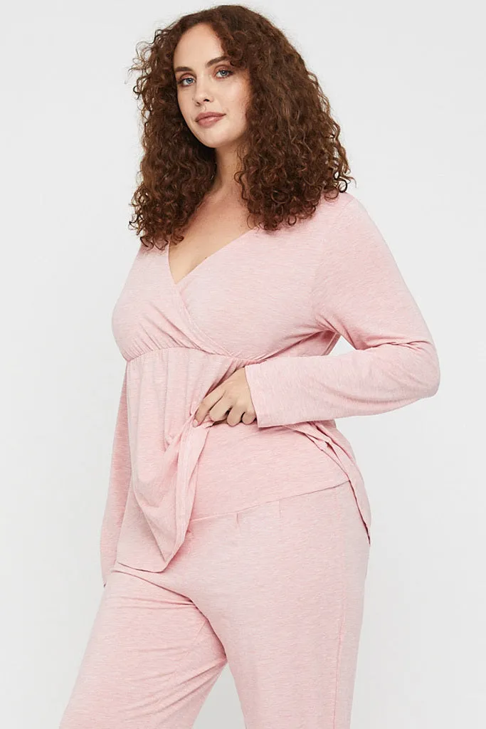 PJ Slouch Pant - Rose