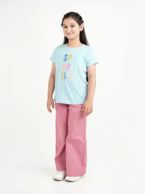 "NAJLA" Casual Twill Pants