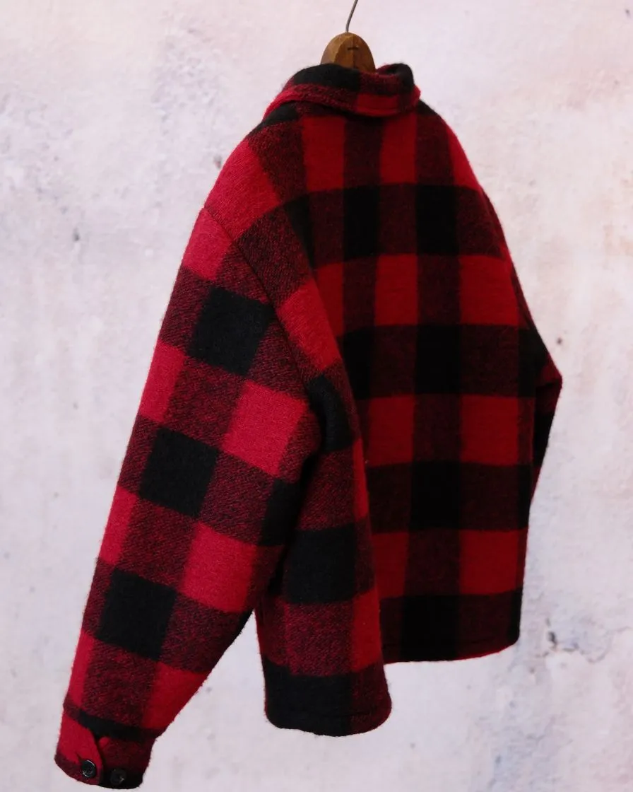 Red&black Checked Jacket