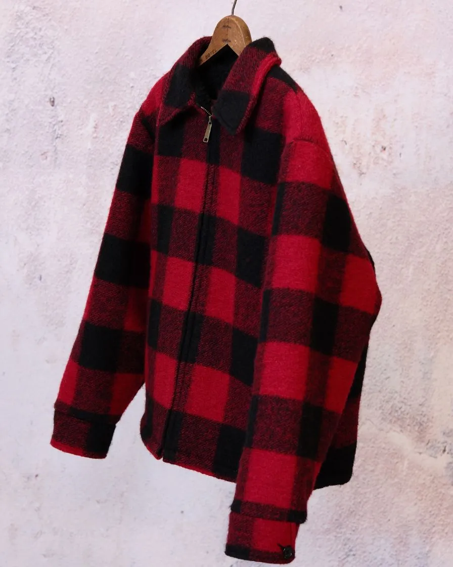 Red&black Checked Jacket