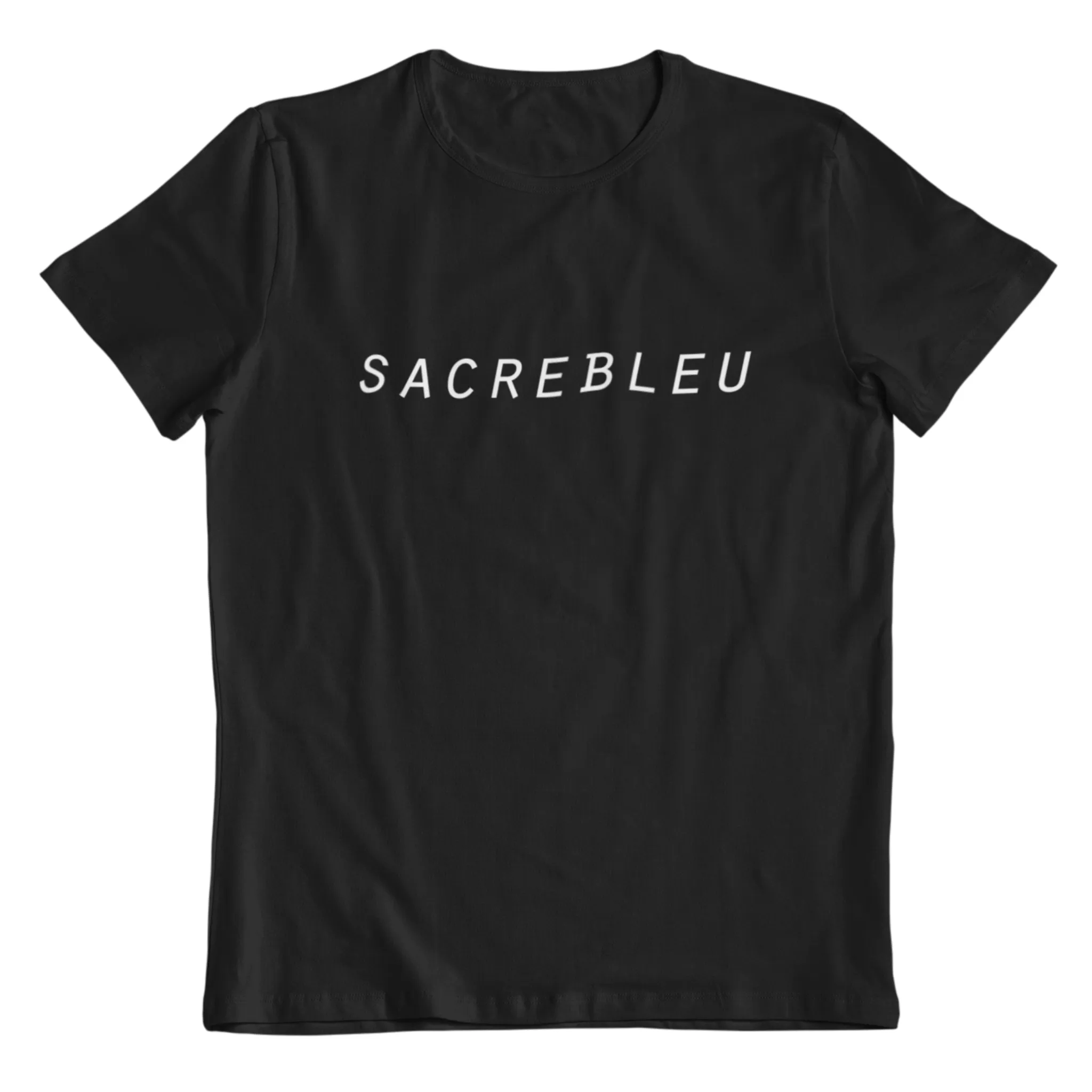 SACREBLEU, BABY TEE - SVART