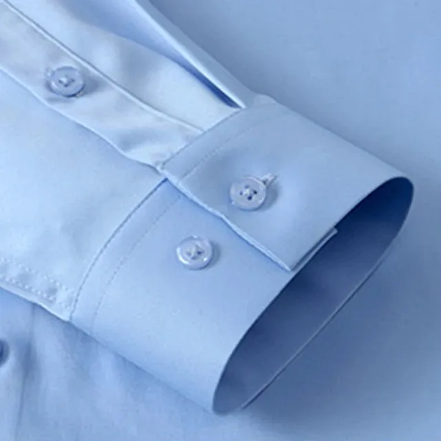 Single Pocket Formal Shirts - SKY