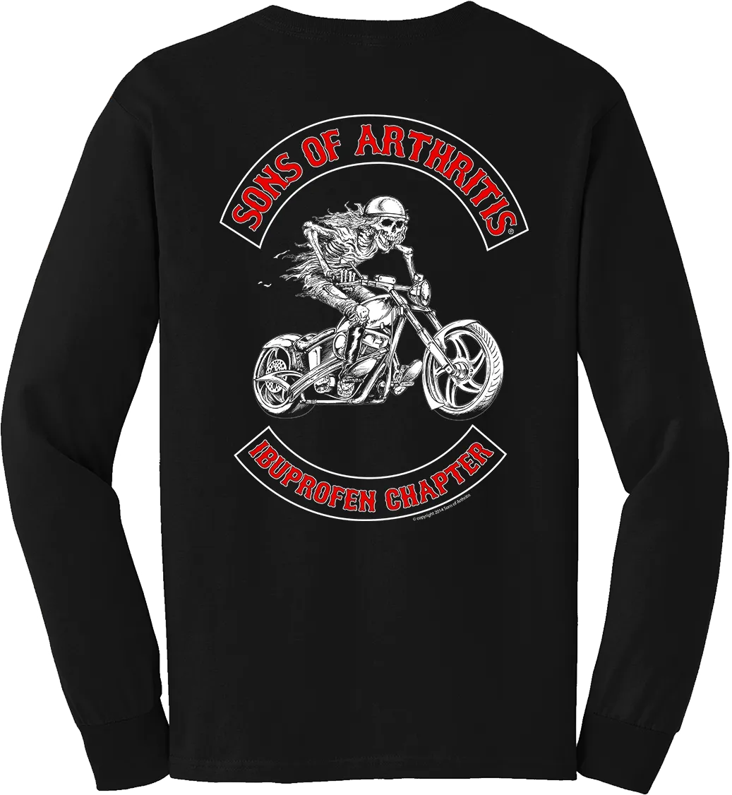 Sons of Arthritis Ibuprofen Chapter Long Sleeve Tee