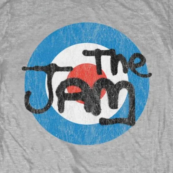 The Jam Adult T-Shirt - Grey - The Jam Logo