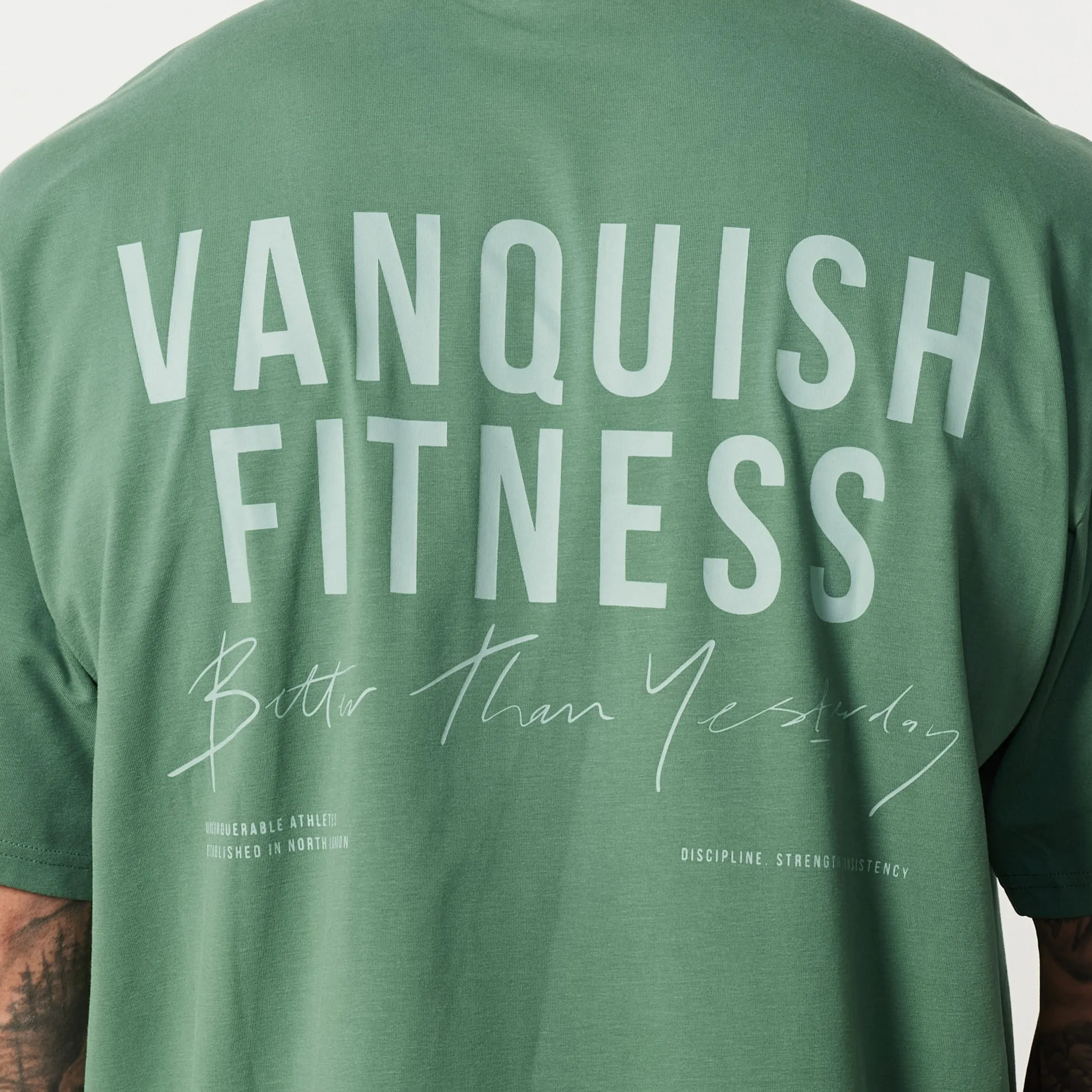 Vanquish TSP Fern Green Consistency Oversized T Shirt