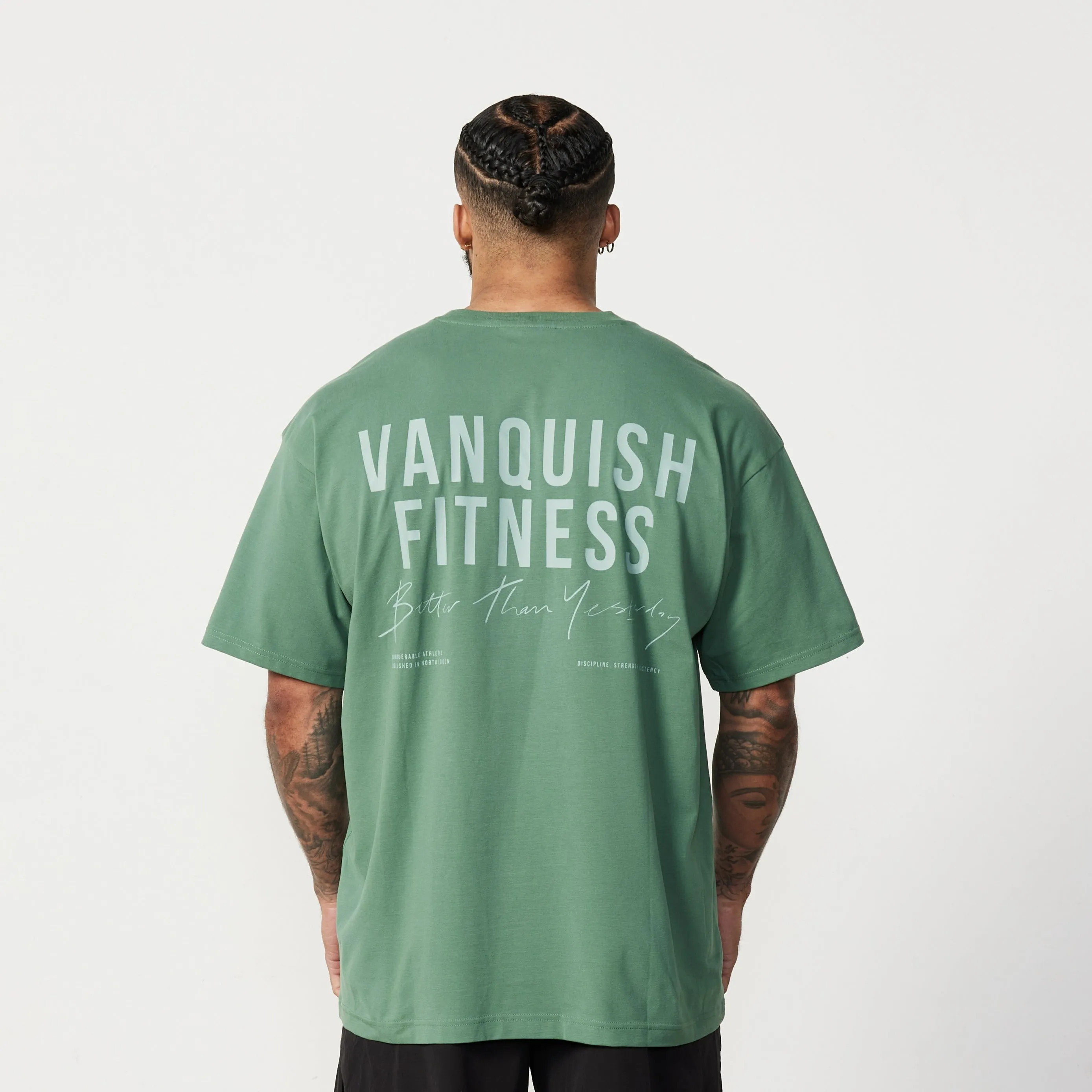 Vanquish TSP Fern Green Consistency Oversized T Shirt