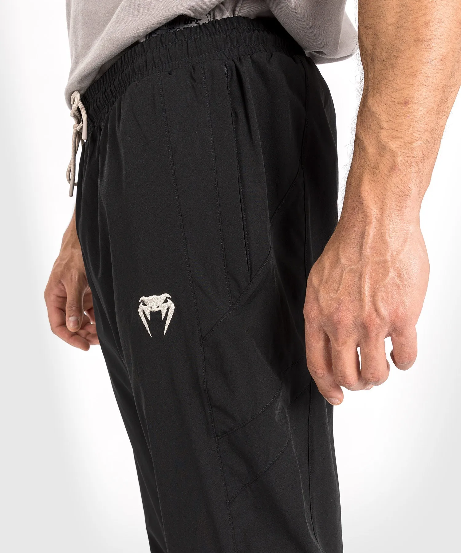 Venum Attack 90 Tracksuit Pants - Black/White